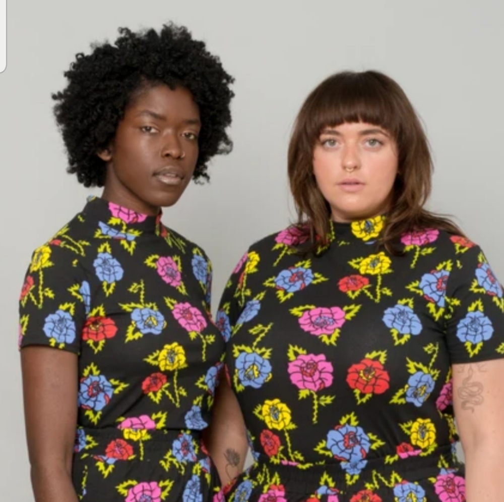 Nooworks Roses Mock Neck
